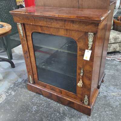 WALNUT PIER CABINET