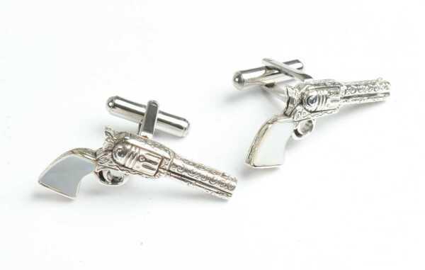 SILVER CUFFLINKS