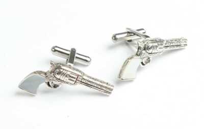 SILVER CUFFLINKS