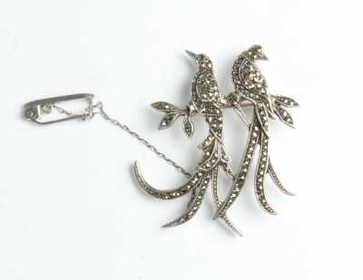 MARCASITE BROOCH