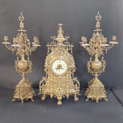 GARNITURE CLOCK SET