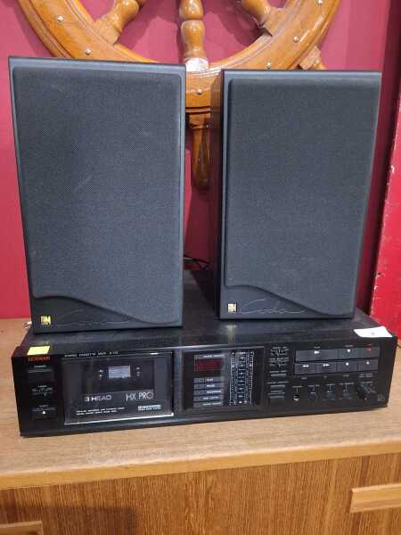 CASSETTE AND SPEAKERS