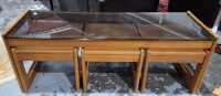 COFFEE TABLE AND NESTED SIDES