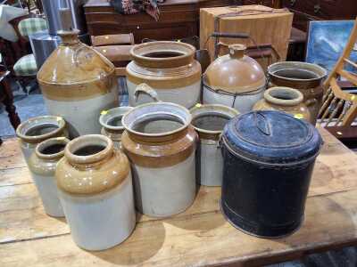 EARTHENWARE LOT