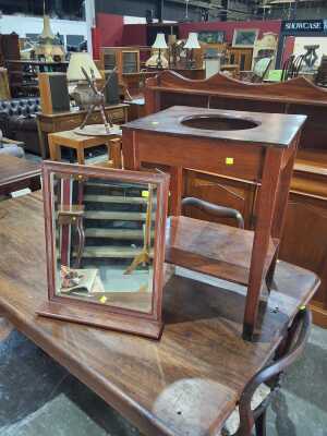 Washstand And Mirror