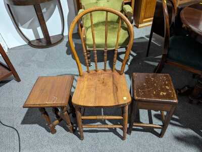 Chair And Stools