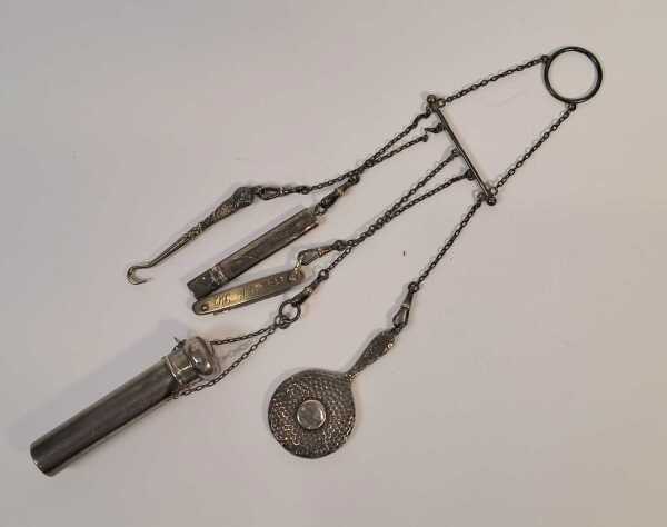 SILVER CHATELAINE