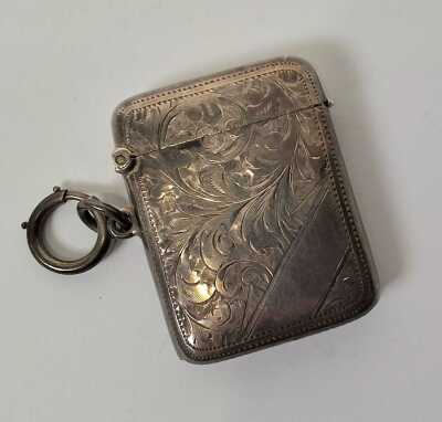 Silver Vesta Case
