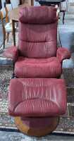 RECLINER AND STOOL - 2