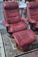 RECLINER AND STOOL