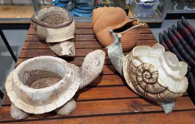 Shell Planters