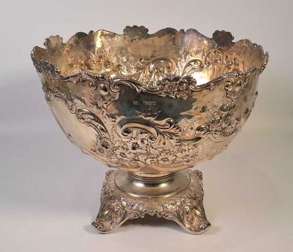 SILVER PUNCH BOWL