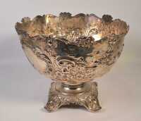 SILVER PUNCH BOWL