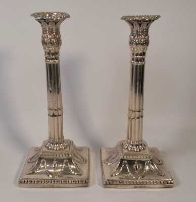 Silver Candlesticks