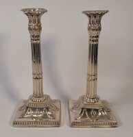 SILVER CANDLESTICKS