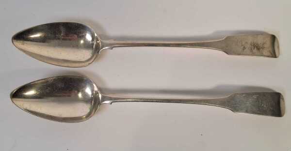 SILVER BASTING SPOONS