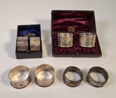 Silver Napkin Rings