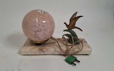 Spelter Lamp