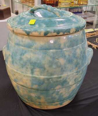 Ceramic Bread Crock