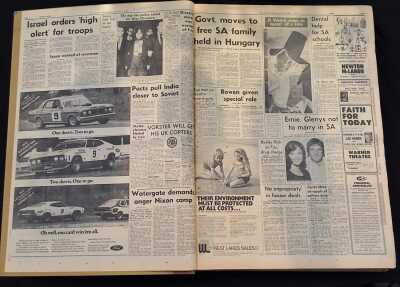The Sa Advertiser 1973.