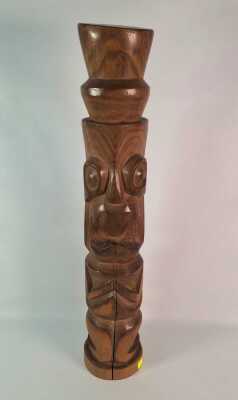 Fijian Wood Statue
