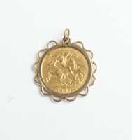 GOLD PENDANT