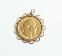GOLD PENDANT - 2