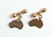 GOLD CUFFLINKS