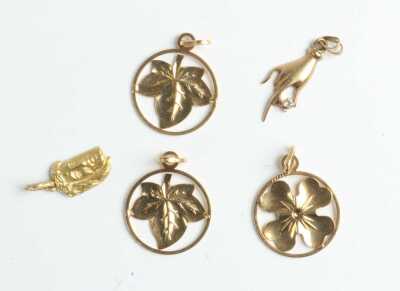 Gold Charms