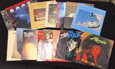 Collection of assorted including Status Quo, Poison, The Police etc