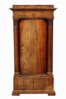 WALNUT PIER CABINET - 2