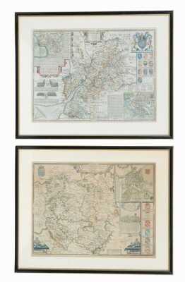 Engraved Maps Of Warwickshire & Herefordshire