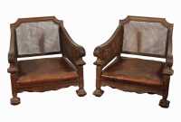 PAIR OF BERGERE ARMCHAIRS - 2