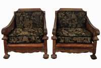 PAIR OF BERGERE ARMCHAIRS - 3