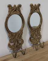 MIRROR AND COAT HOOKS - 2