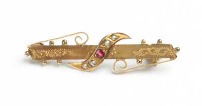Gold Brooch