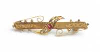 GOLD BROOCH