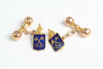 Gold Cufflinks