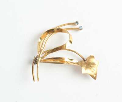 Gold Brooch
