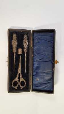 Silver Sewing Case
