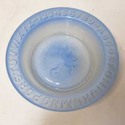 Childrens Glass Plate
