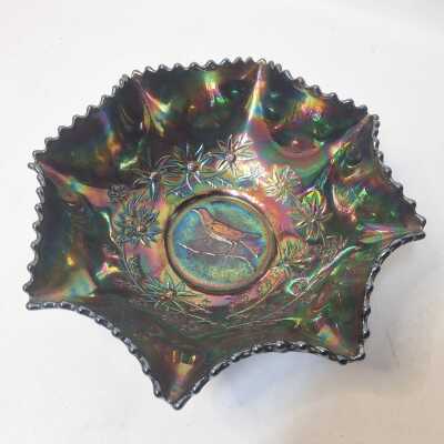 Carnival Glass Bowl