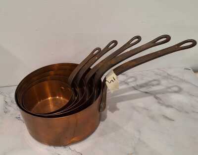 Copper Saucepans