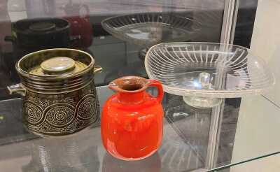 Mid-Century Pottery & Glass