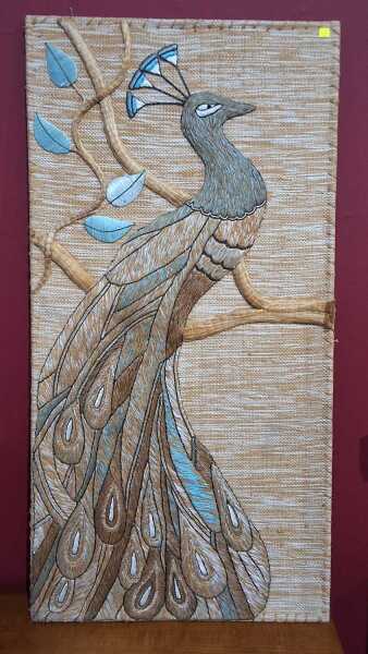 PEACOCK WALL HANGING