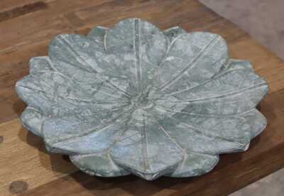Marble Lotus Plate