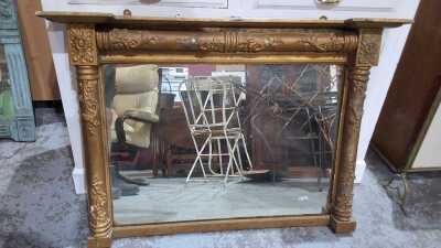 Overmantle Mirror