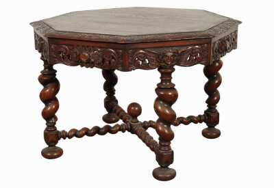 155 · OAK CENTRE TABLE