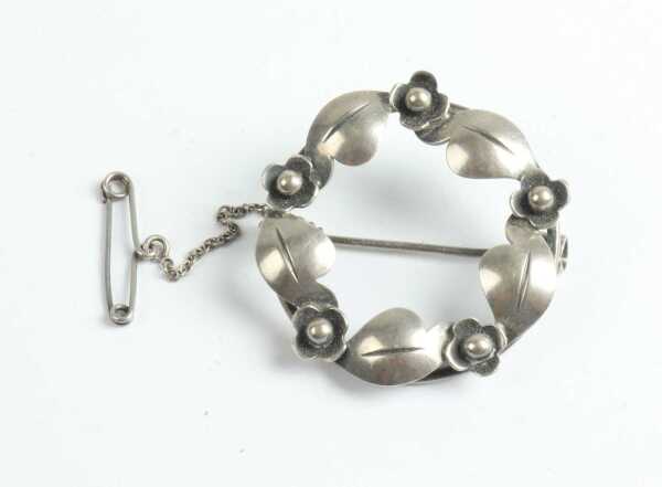 SILVER BROOCH