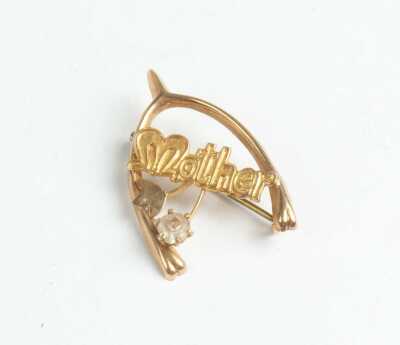 Gold Brooch